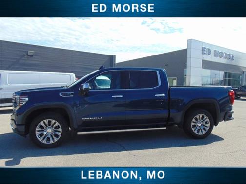 Pacific Blue Metallic 2023 GMC Sierra 1500 DENALI