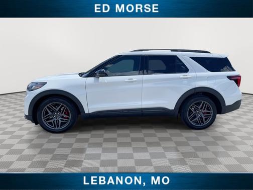 STAR WHITE MET TRI-COAT 2025 Ford Explorer ST
