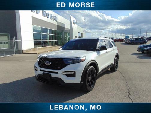 STAR WHITE MET TRI-COAT 2024 Ford Explorer ST