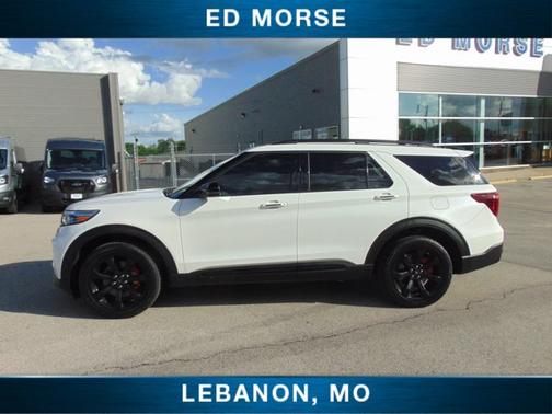 STAR WHITE MET TRI-COAT 2024 Ford Explorer ST