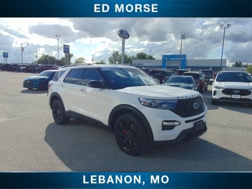 STAR WHITE MET TRI-COAT 2024 Ford Explorer ST