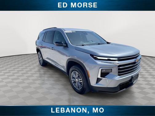 Sterling Gray Metallic 2025 Chevrolet Traverse LT