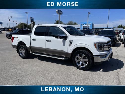 OXFORD WHITE 2022 Ford F-150 LARIAT