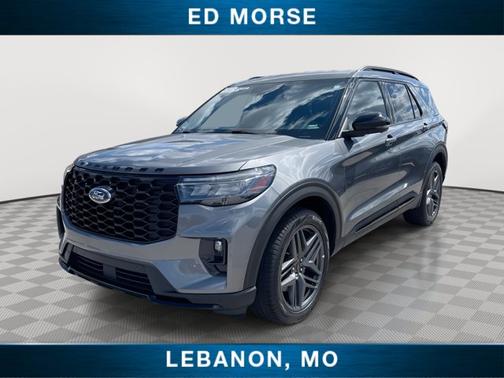 CARBONIZED GRAY METALLIC 2025 Ford Explorer ST-LINE