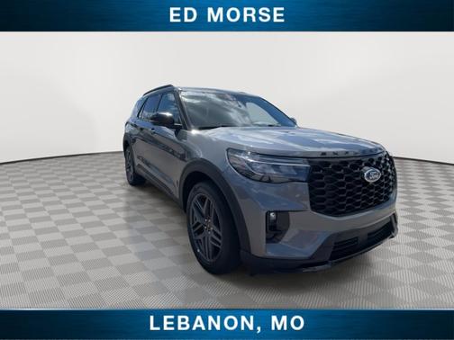 CARBONIZED GRAY METALLIC 2025 Ford Explorer ST-LINE