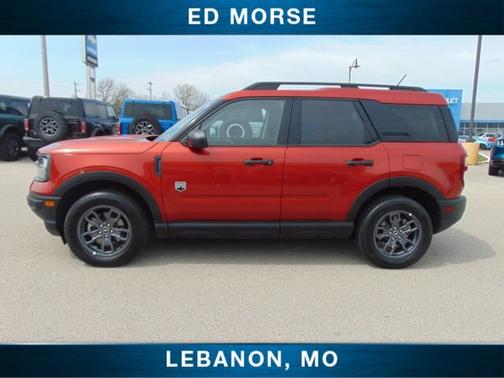 HOT PEPPER RED METALLIC TC 2024 Ford Bronco Sport BIG BEND