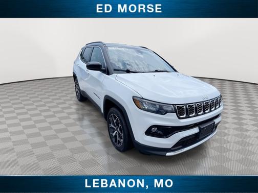 Bright White Clearcoat 2025 Jeep Compass LIMITED