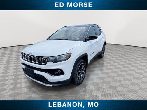 Bright White Clearcoat 2025 Jeep Compass LIMITED