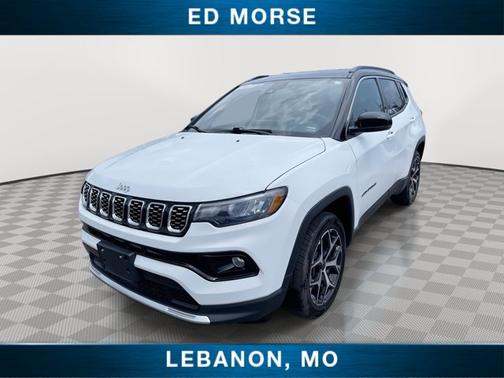 Bright White Clearcoat 2025 Jeep Compass LIMITED