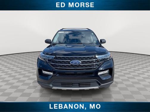 AGATE BLACK METALLIC 2023 Ford Explorer XLT