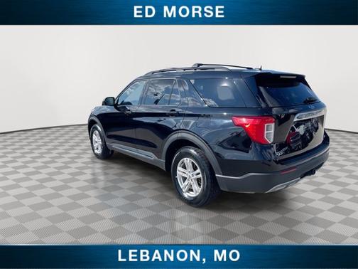 AGATE BLACK METALLIC 2023 Ford Explorer XLT