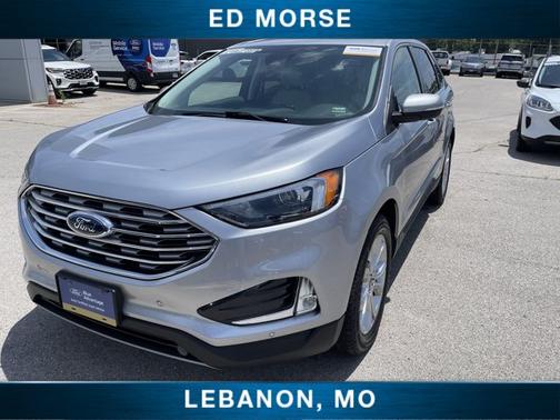 ICONIC SILVER 2023 Ford Edge TITANIUM