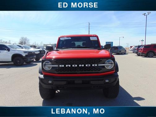 RACE RED 2022 Ford Bronco WILDTRAK