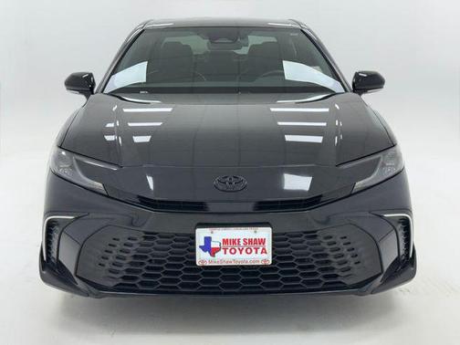 Midnight Black Metallic 2025 Toyota Camry SE