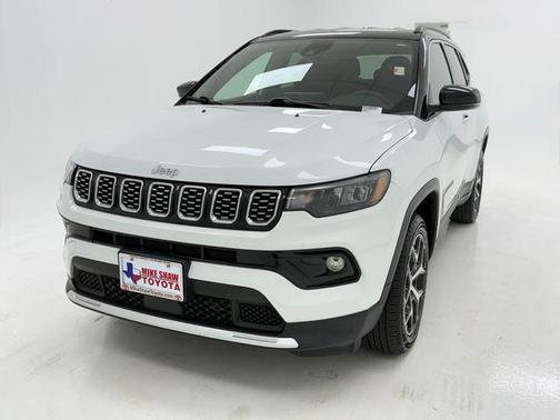 Bright White Clearcoat 2025 Jeep Compass Limited