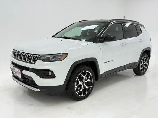Bright White Clearcoat 2025 Jeep Compass Limited