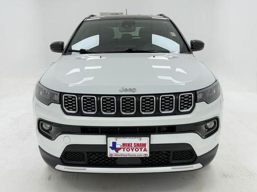 Bright White Clearcoat 2025 Jeep Compass Limited