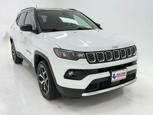 Bright White Clearcoat 2025 Jeep Compass Limited