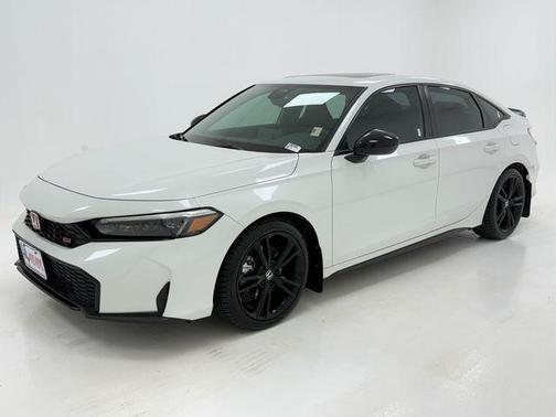Platinum White 2025 Honda Civic Si Base
