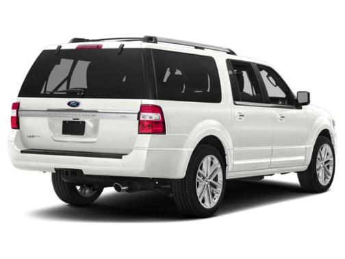 White Platinum Metallic Tri-Coat 2015 Ford Expedition EL Limited