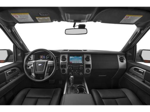 White Platinum Metallic Tri-Coat 2015 Ford Expedition EL Limited