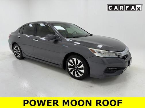 Gray 2017 Honda Accord Hybrid Touring
