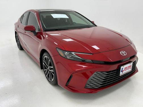 Red 2025 Toyota Camry XLE