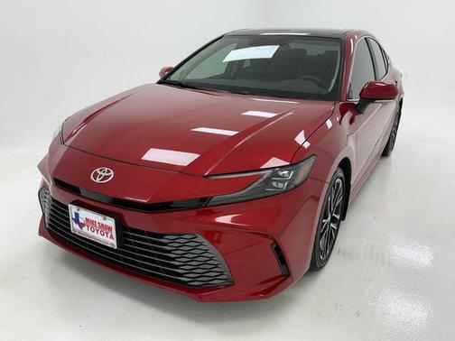Red 2025 Toyota Camry XLE