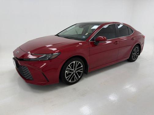 Red 2025 Toyota Camry XLE