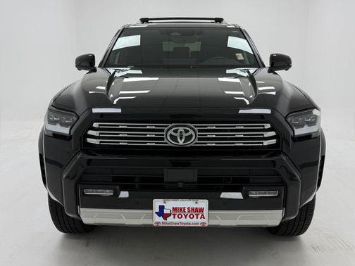 Black 2025 Toyota 4Runner Limited