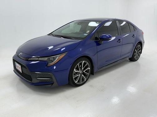 Blue Crush Metallic 2020 Toyota Corolla SE
