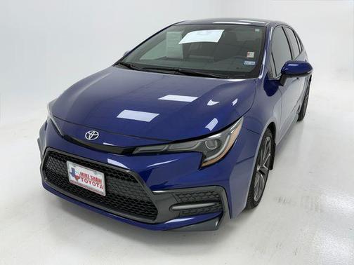 Blue Crush Metallic 2020 Toyota Corolla SE