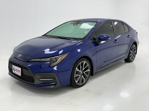 Blue Crush Metallic 2020 Toyota Corolla SE