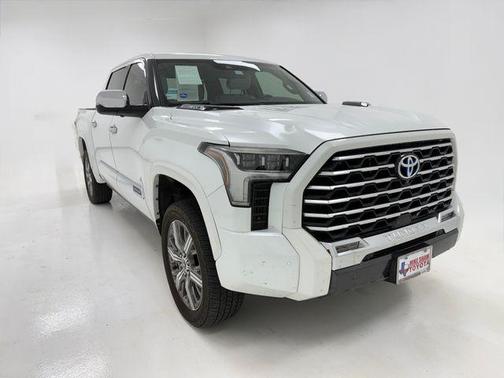 Pearl 2022 Toyota Tundra Hybrid Capstone