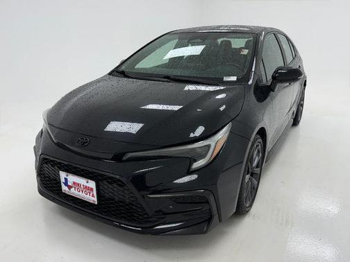 Midnight Black Metallic 2023 Toyota Corolla SE