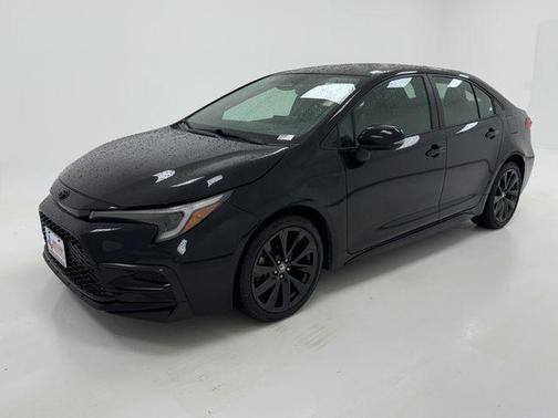 Midnight Black Metallic 2023 Toyota Corolla SE