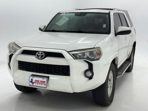 Super White 2015 Toyota 4Runner SR5
