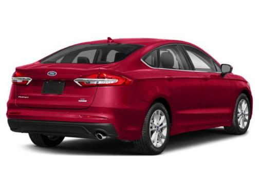 Red 2020 Ford Fusion SE
