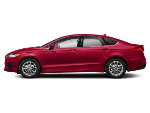 Red 2020 Ford Fusion SE