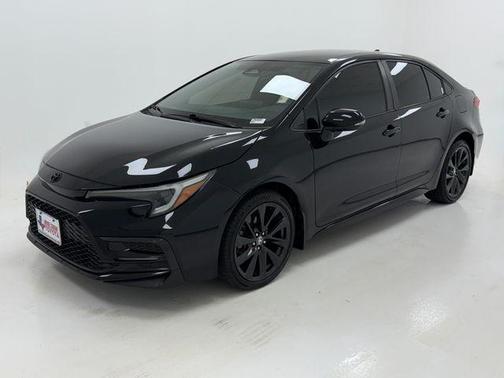 Midnight Black Metallic 2024 Toyota Corolla SE
