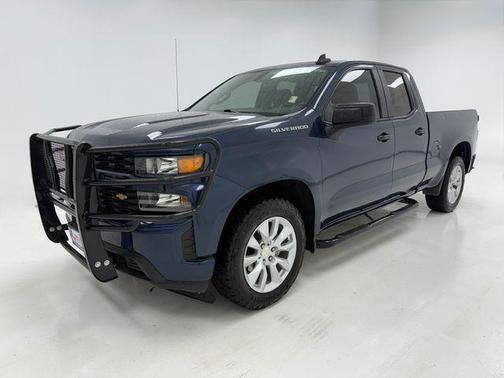 Northsky Blue Metallic 2021 Chevrolet Silverado 1500 Custom