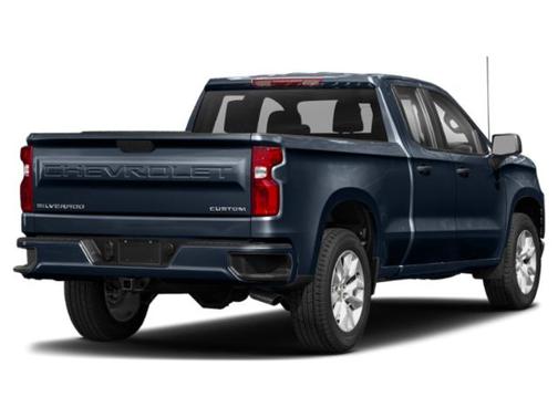 Northsky Blue Metallic 2021 Chevrolet Silverado 1500 Custom