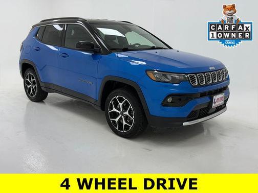Hydro Blue Pearlcoat 2025 Jeep Compass Limited