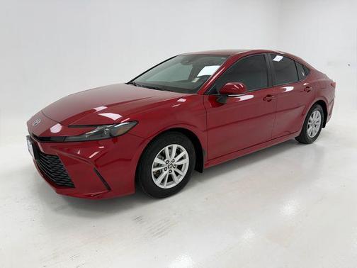 Red 2025 Toyota Camry LE