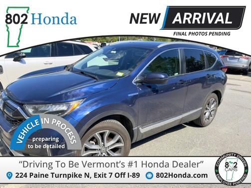 Obsidian Blue Pearl 2021 Honda CR-V Hybrid
