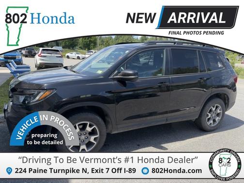 Crystal Black Pearl 2023 Honda Passport