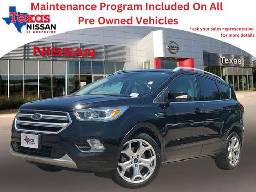Agate Black Metallic 2019 Ford Escape Titanium