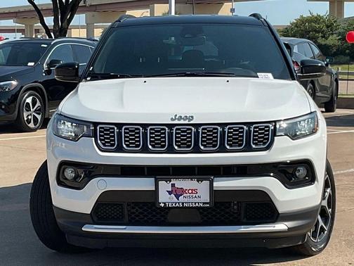 Bright White Clearcoat 2025 Jeep Compass Limited
