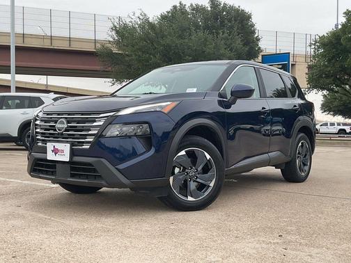 Deep Ocean Blue Pearl Super Black 2025 Nissan Rogue SV