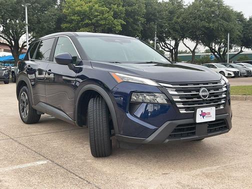 Deep Ocean Blue Pearl Super Black 2025 Nissan Rogue SV